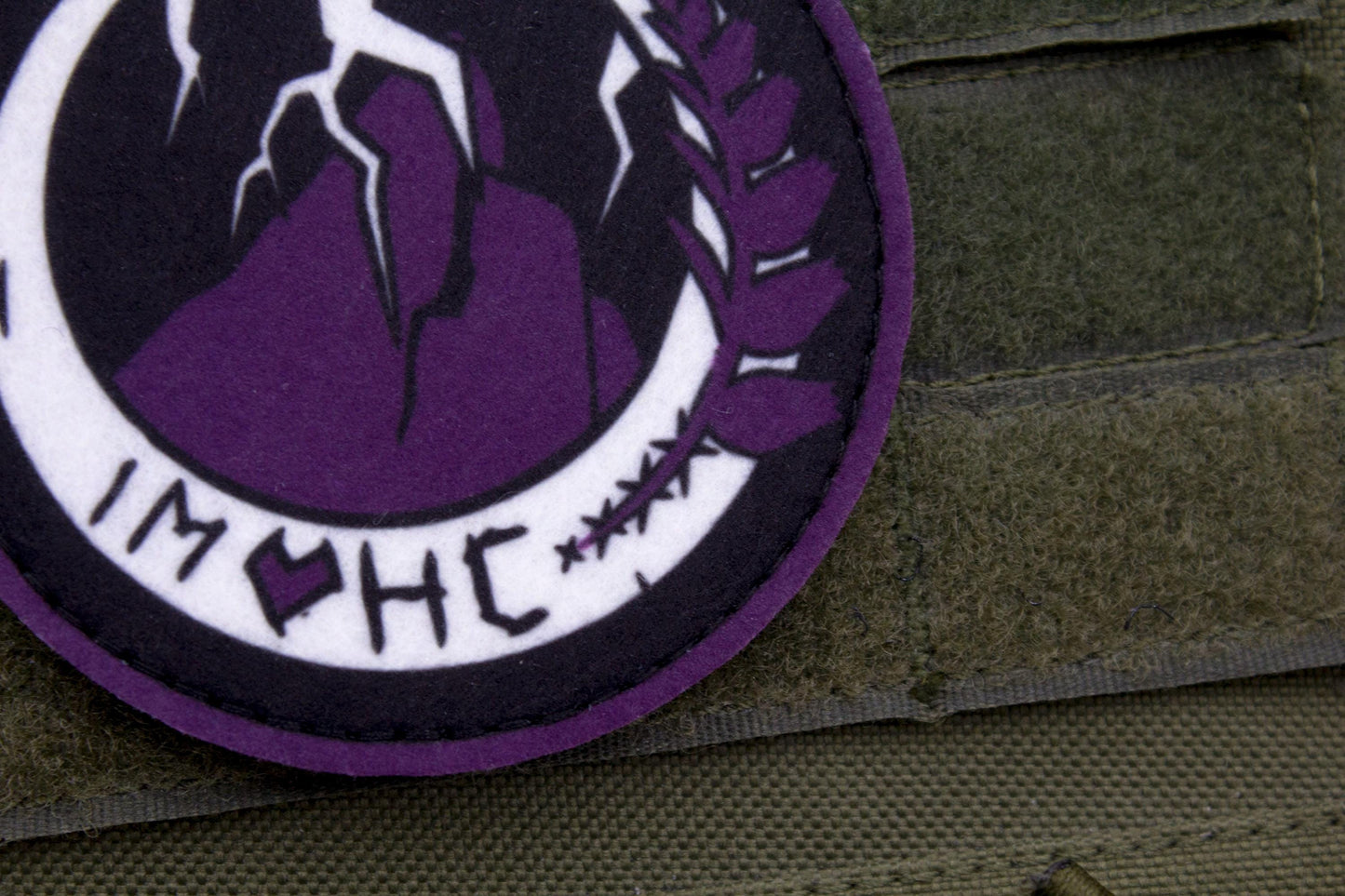 Heathcliff Limbus Company hook and loop patch 3″