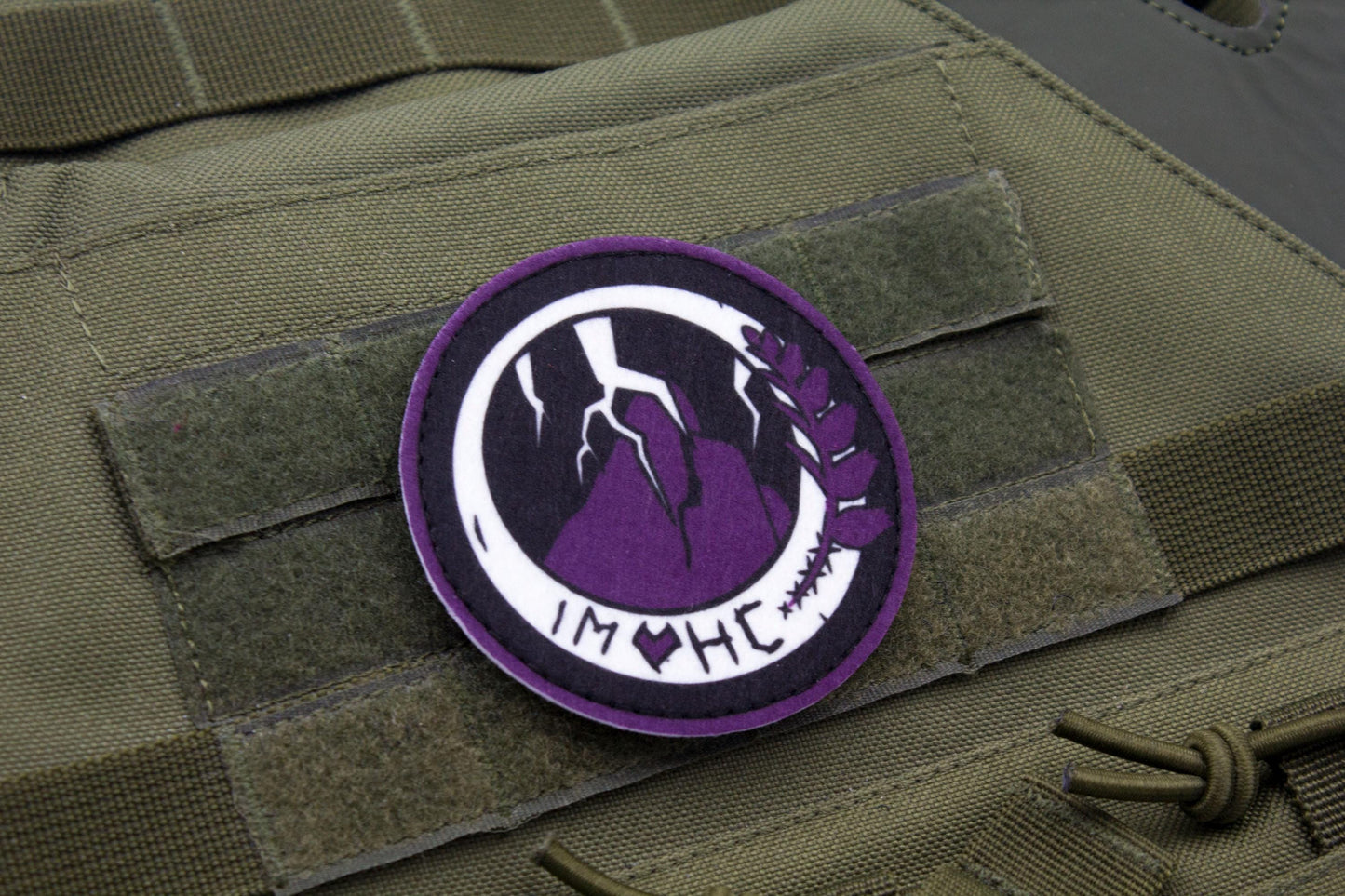 Heathcliff Limbus Company hook and loop patch 3″