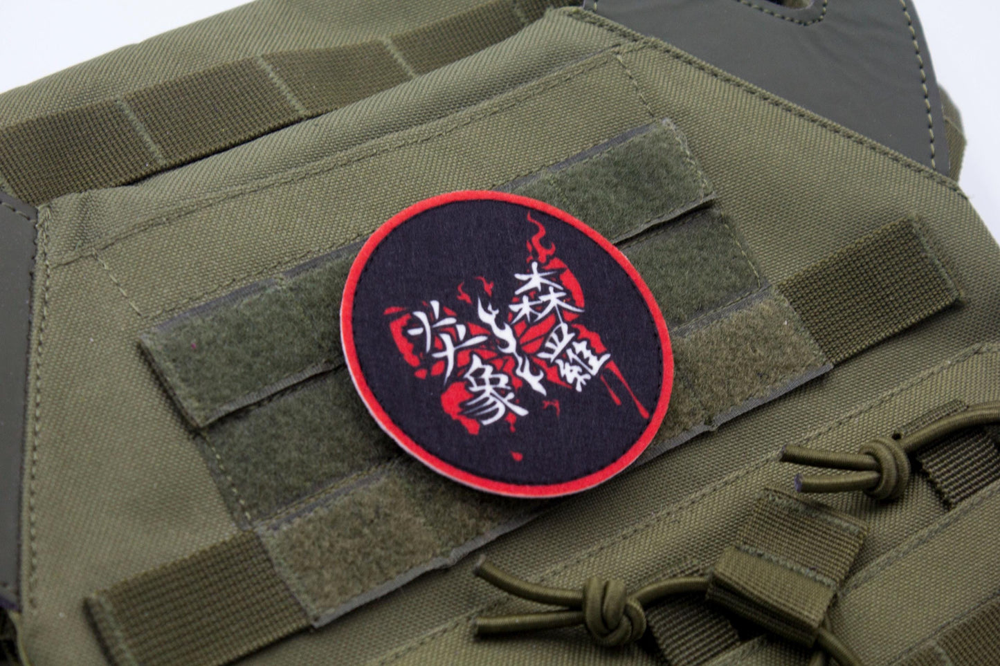 Ryoshu Limbus Company hook and loop patch 3″