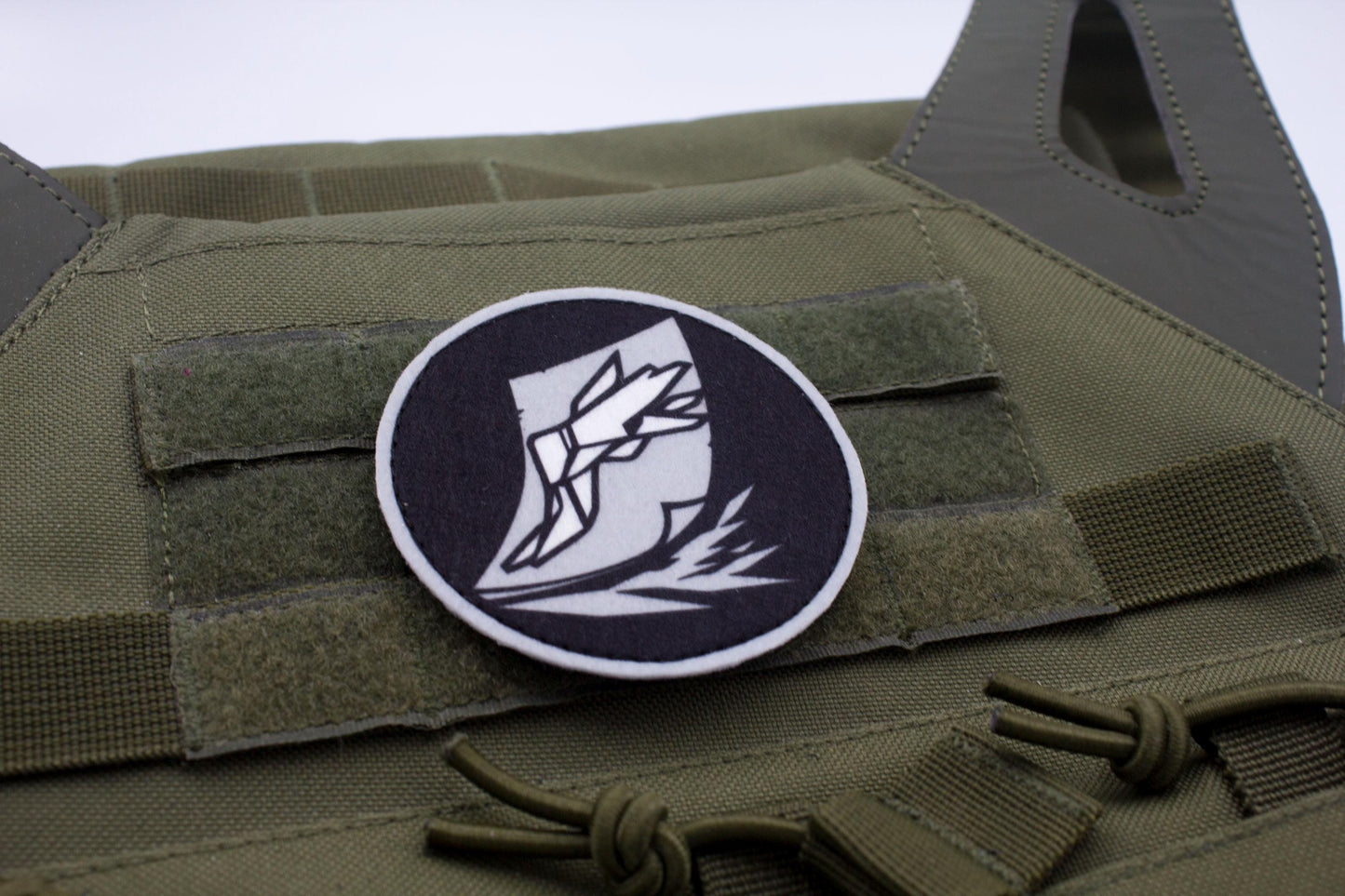 Yi Sang Limbus Company hook and loop patch 3″