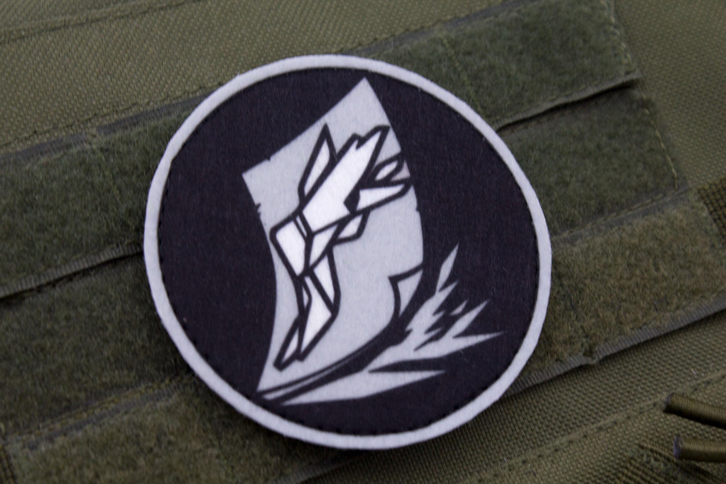 Yi Sang Limbus Company hook and loop patch 3″