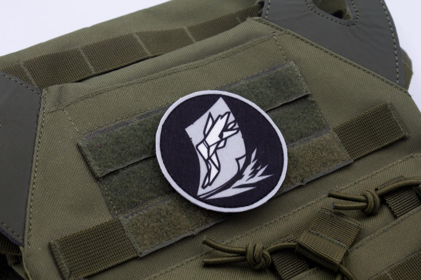 Yi Sang Limbus Company hook and loop patch 3″