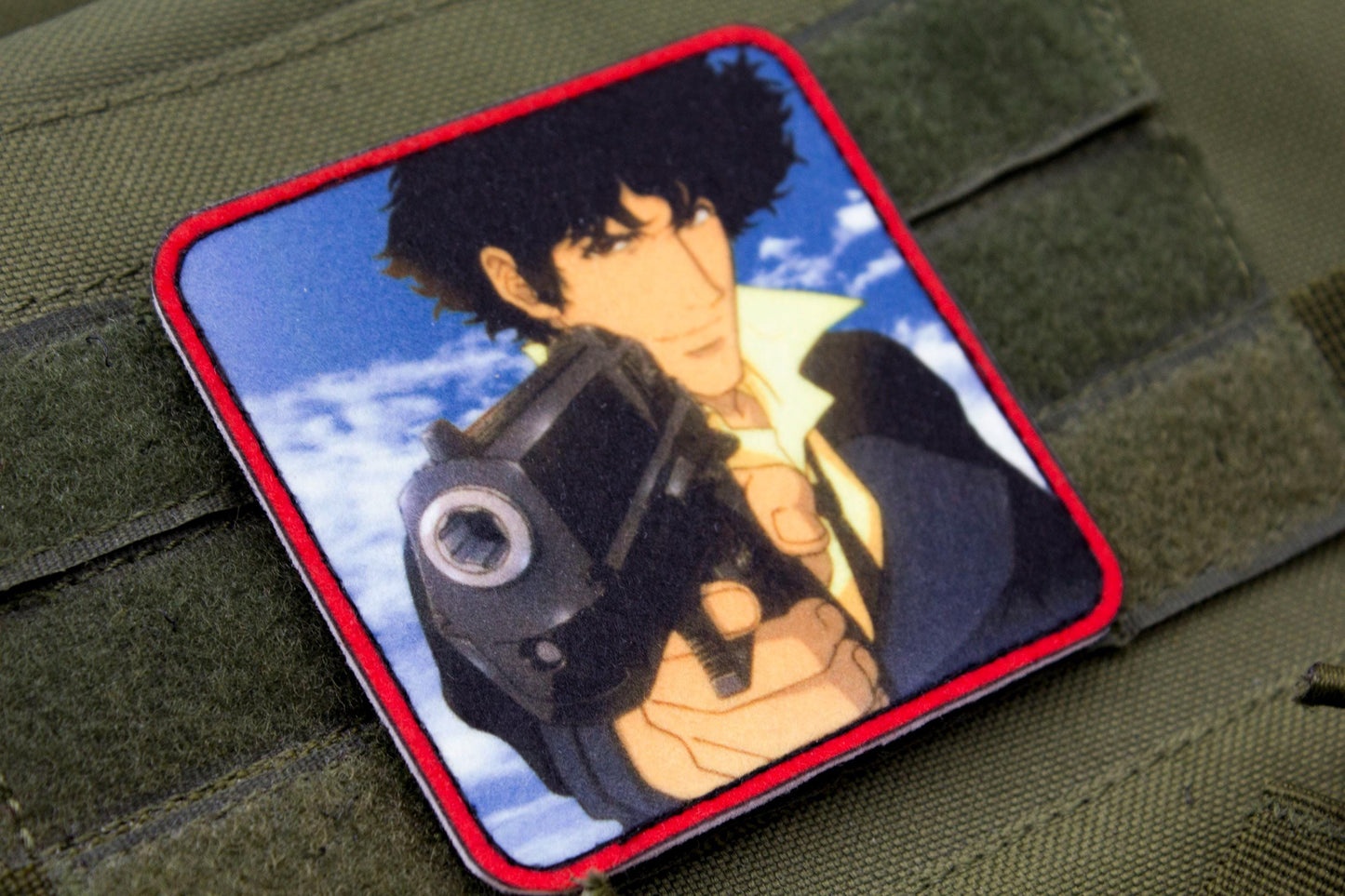 Anime Cowboy Bebop hook and loop morale patch