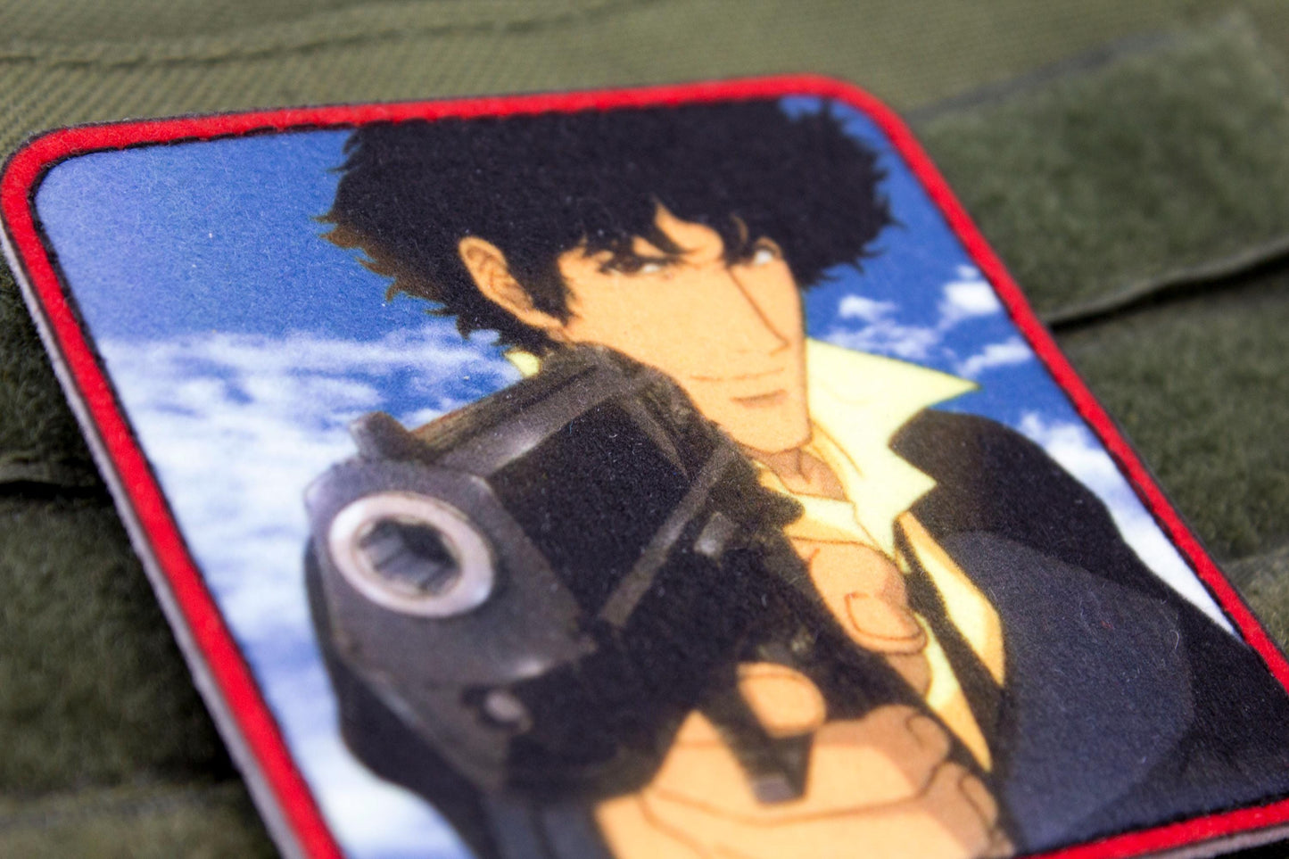 Anime Cowboy Bebop hook and loop morale patch