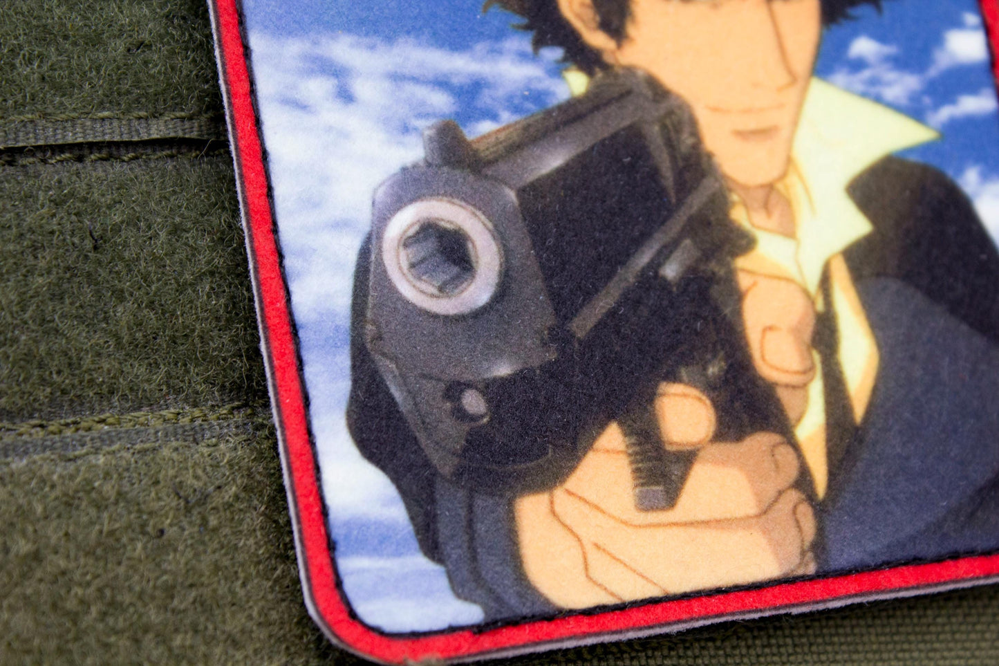 Anime Cowboy Bebop hook and loop morale patch