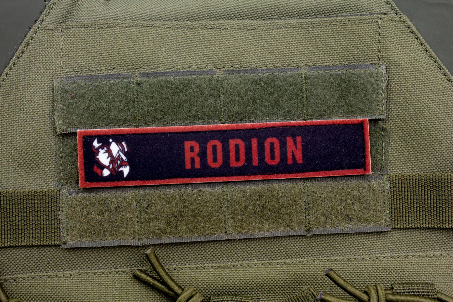 Rodion Limbus Company stripe hook and loop patch