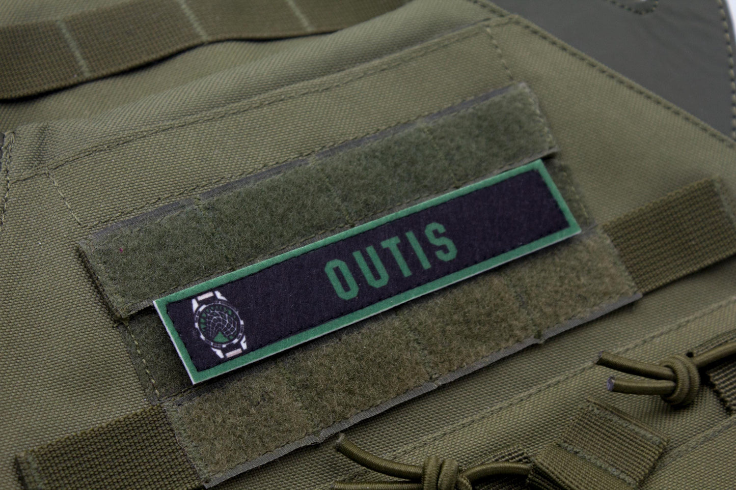 Outis Limbus Company stripe hook and loop patch