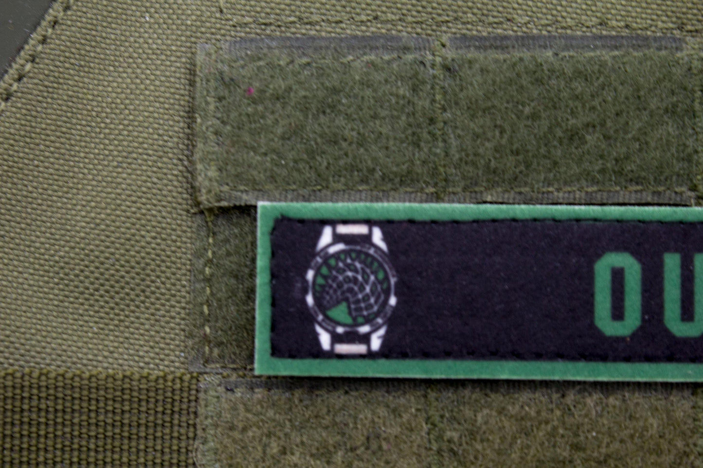 Outis Limbus Company stripe hook and loop patch