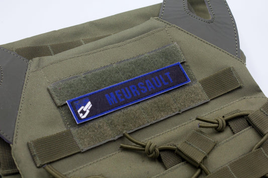 Meursault Limbus Company stripe hook and loop patch