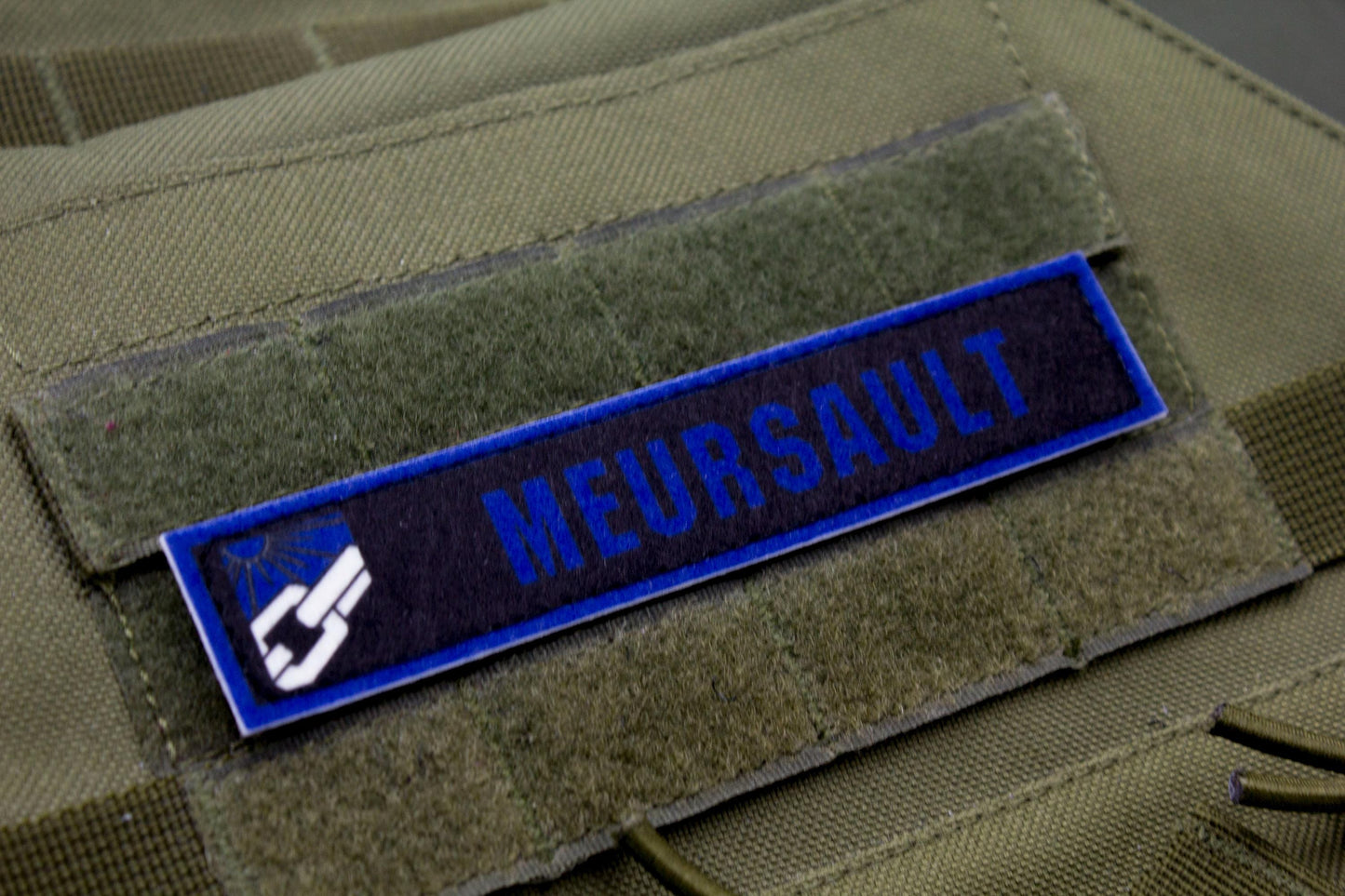 Meursault Limbus Company stripe hook and loop patch