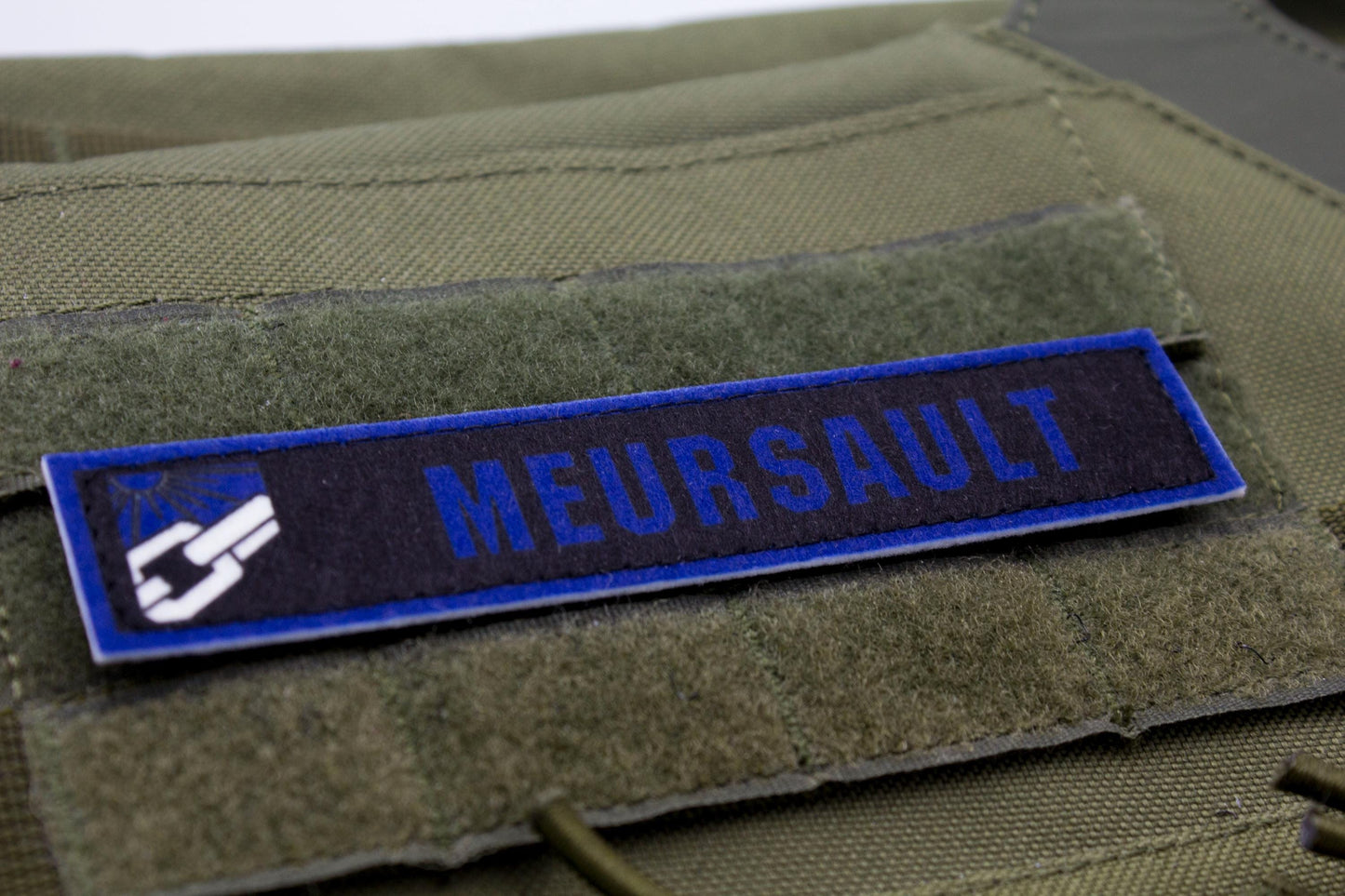 Meursault Limbus Company stripe hook and loop patch