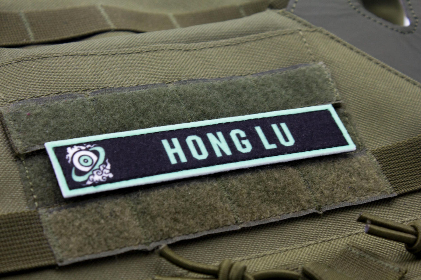 Hong Lu Limbus Company stripe hook and loop patch