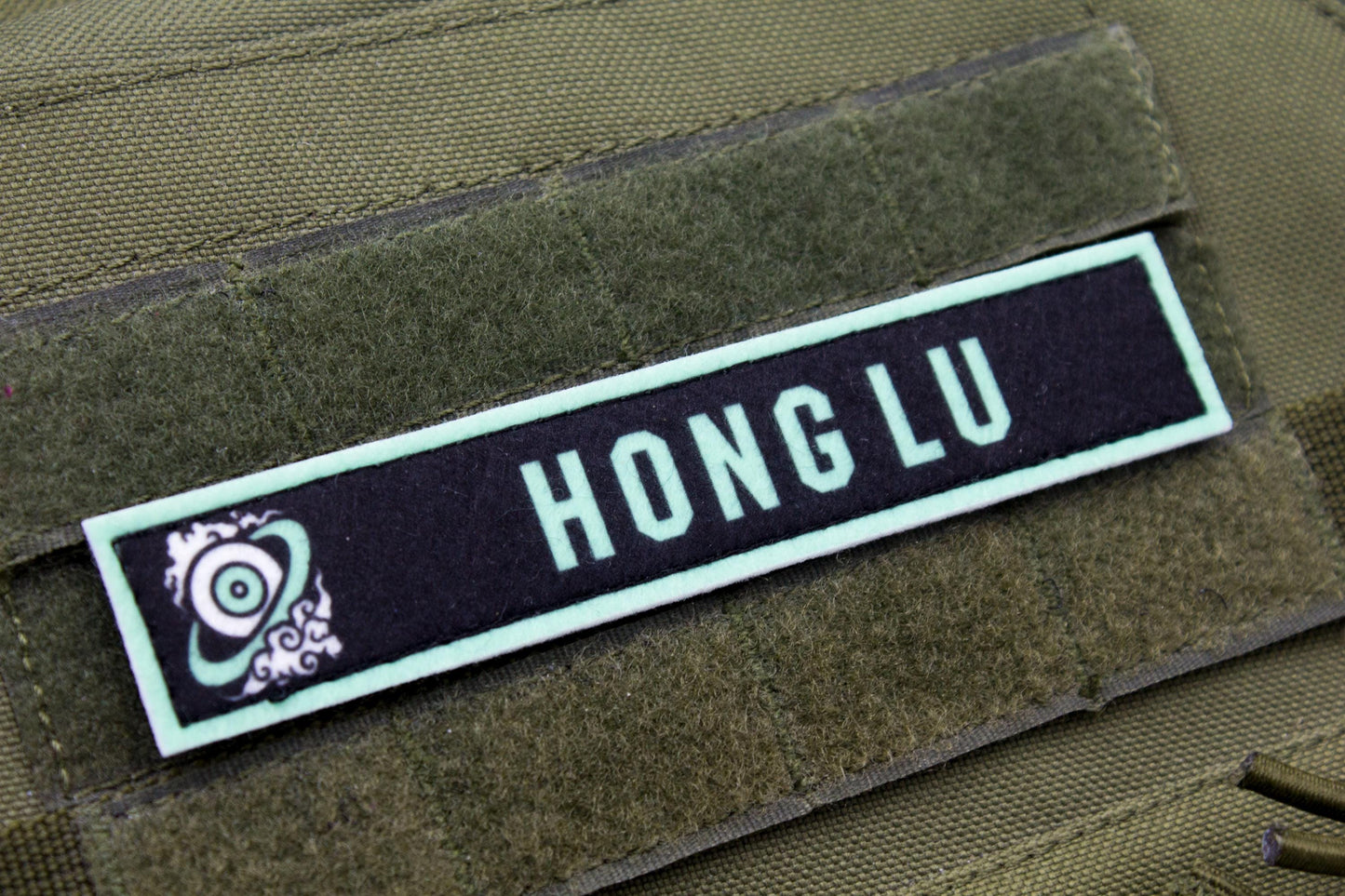 Hong Lu Limbus Company stripe hook and loop patch