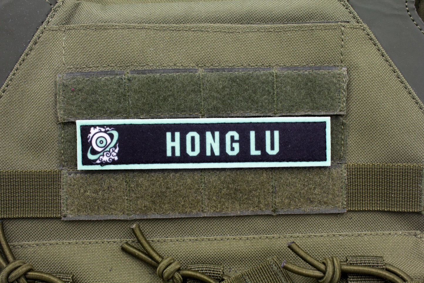 Hong Lu Limbus Company stripe hook and loop patch