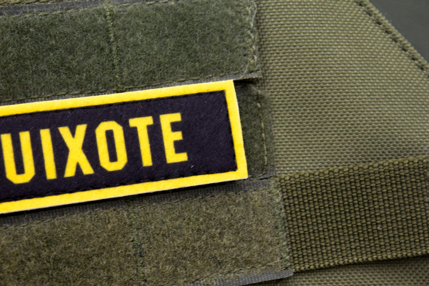 Don Quixote Limbus Company stripe hook and loop patch