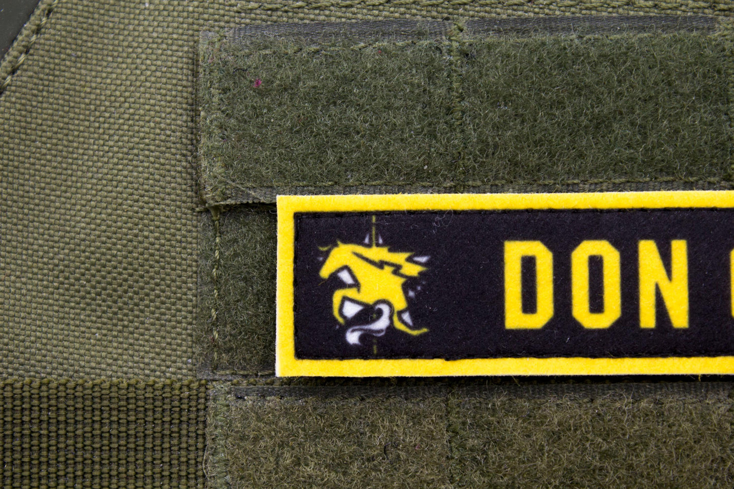 Don Quixote Limbus Company stripe hook and loop patch
