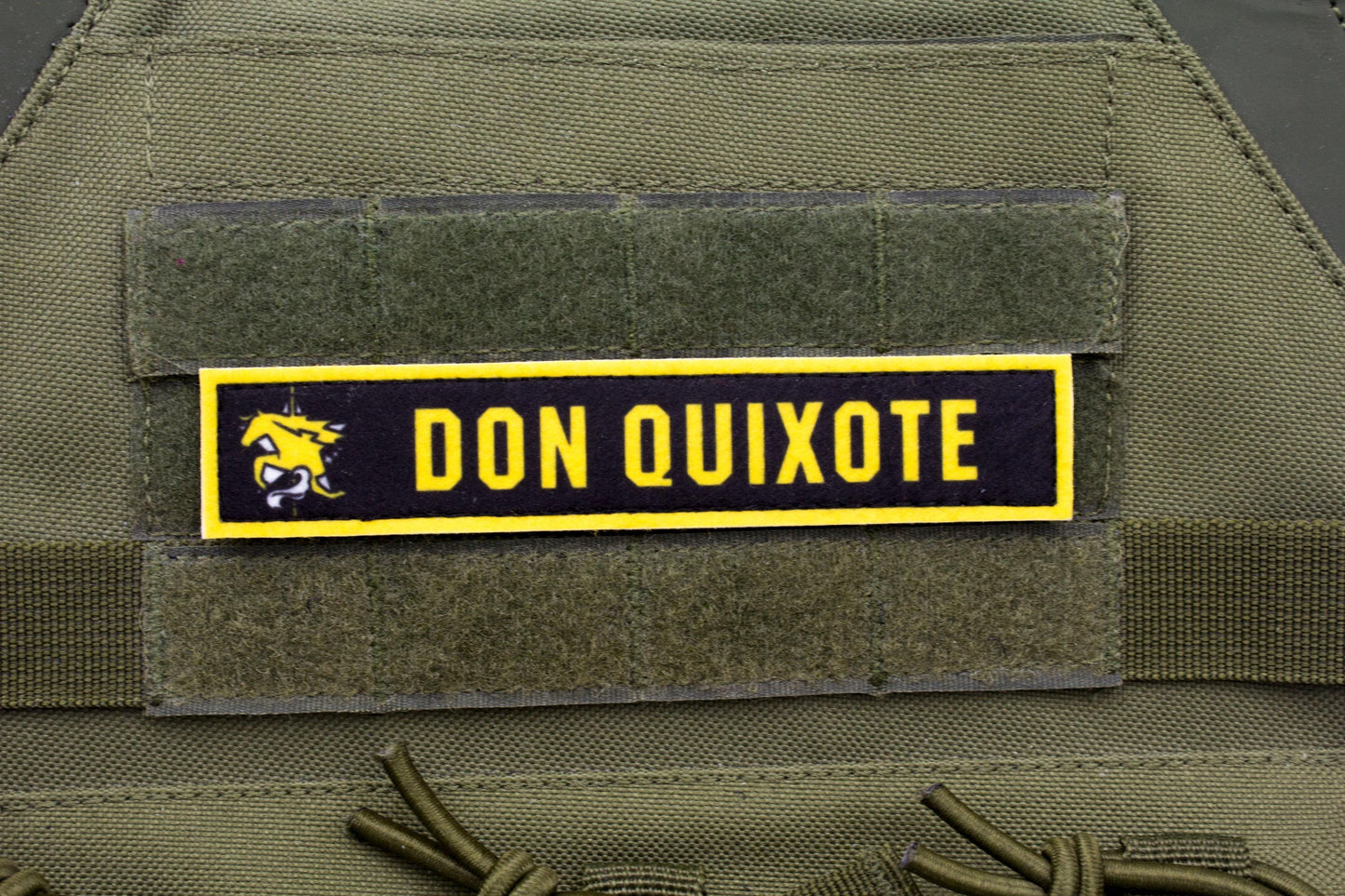 Don Quixote Limbus Company stripe hook and loop patch