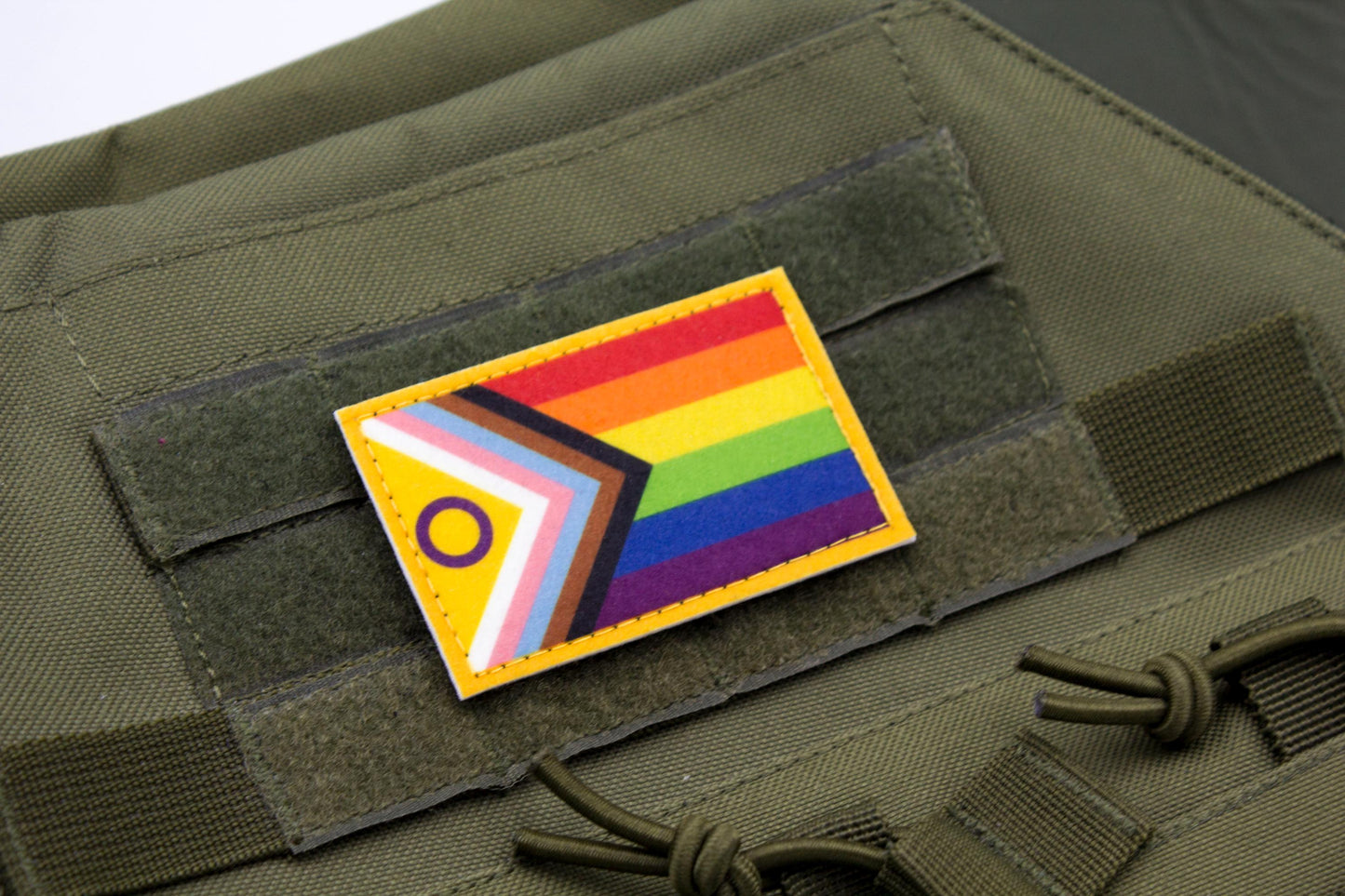 Progress pride flag NEW hook and loop patch