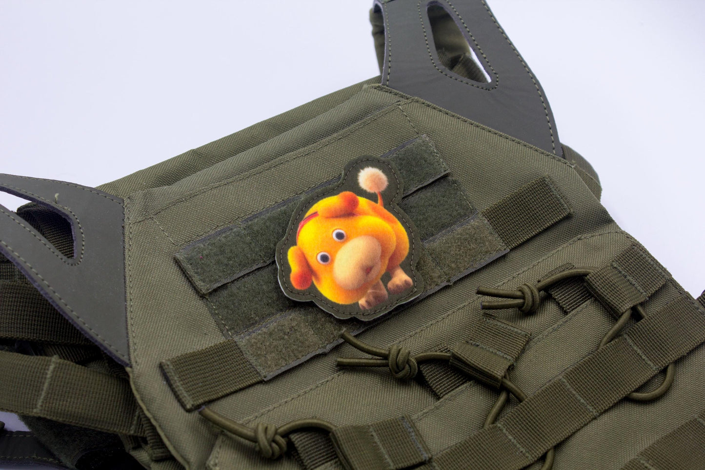 Oatchi pikmin video game hook and loop patch