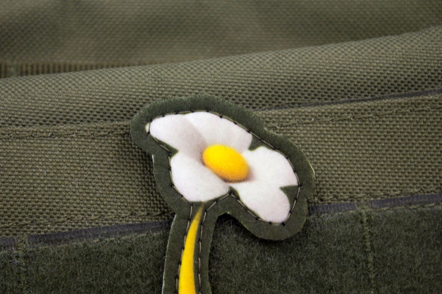 Yellow Pikmin video game hook and loop patch