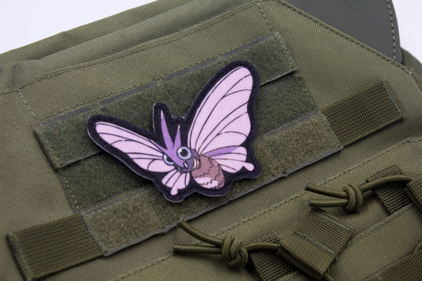Venomoth Pokemon hook and loop anime patch