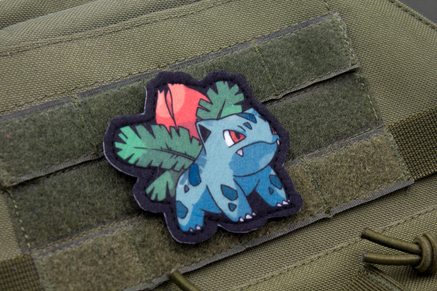 Ivysaur Pokemon hook and loop anime patch