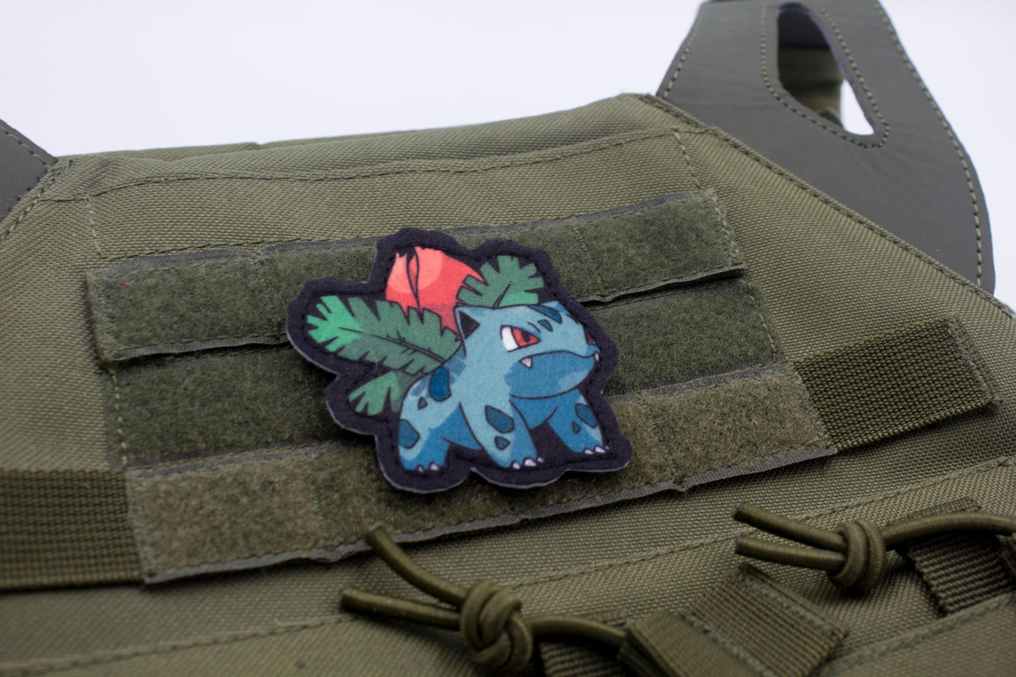 Ivysaur Pokemon hook and loop anime patch