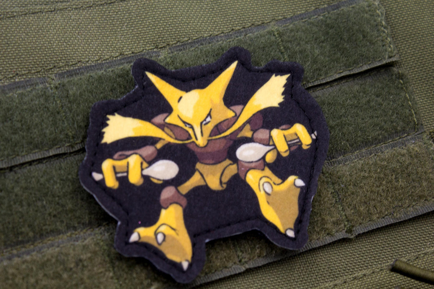 Alakazam Pokemon hook and loop anime patch
