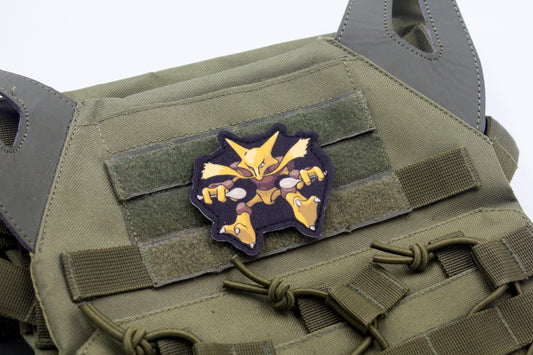 Alakazam Pokemon hook and loop anime patch