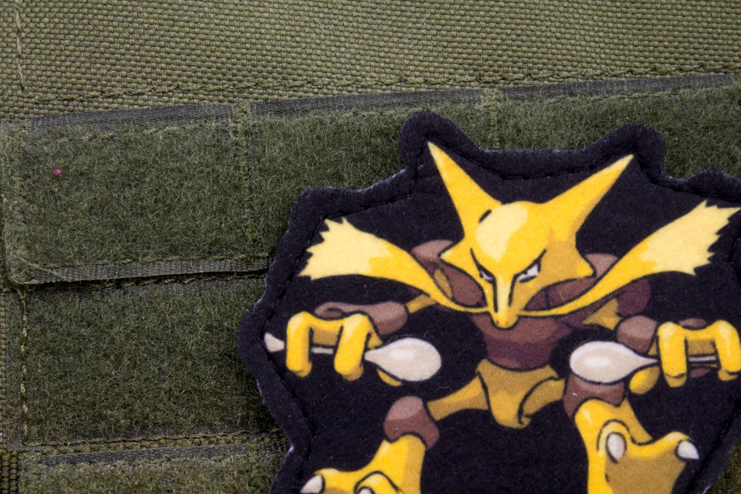 Alakazam Pokemon hook and loop anime patch
