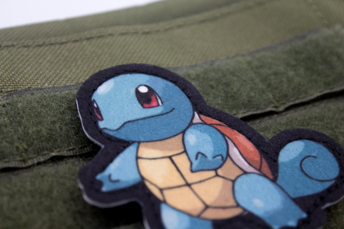 Squirtle Pokemon hook and loop anime patch