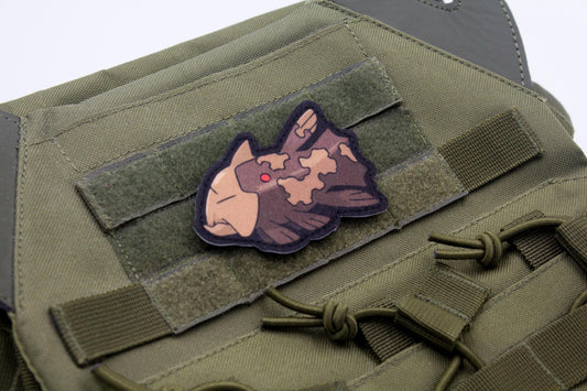 Relicanth Pokemon hook and loop anime patch