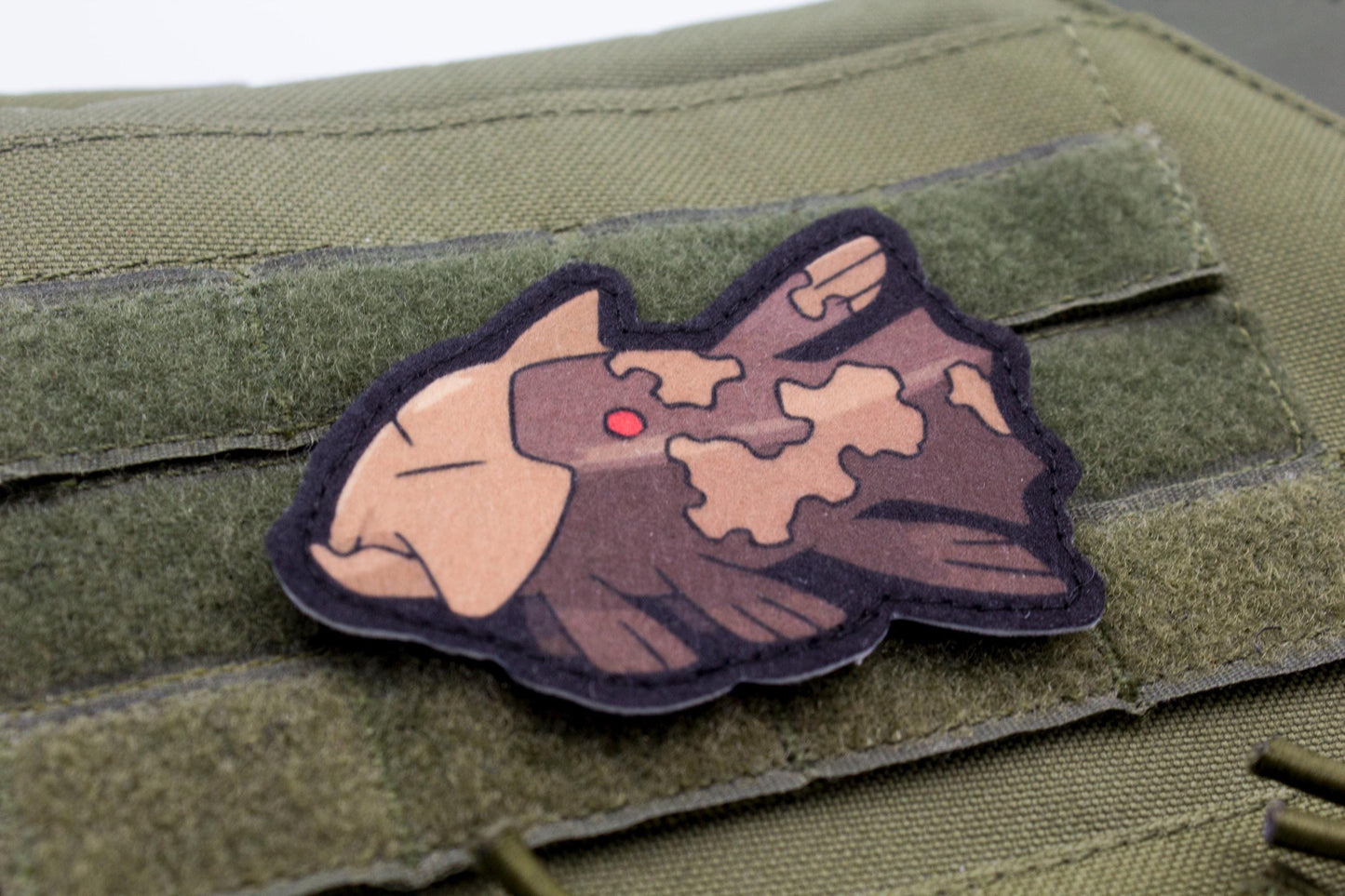 Relicanth Pokemon hook and loop anime patch