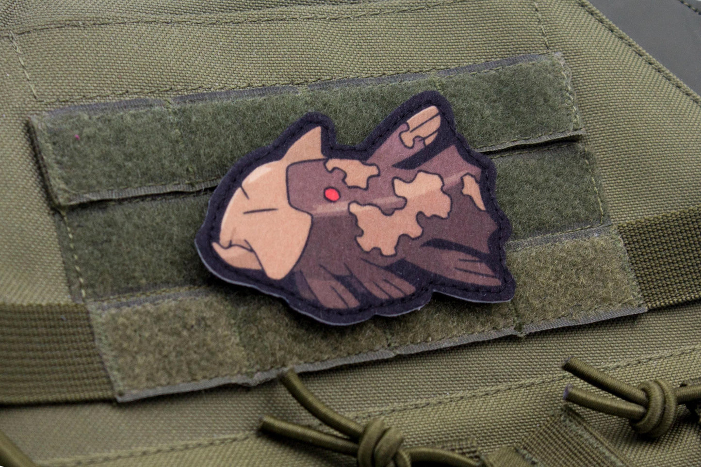 Relicanth Pokemon hook and loop anime patch