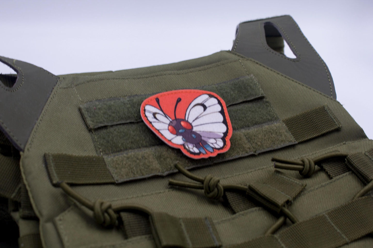 Butterfree Pokemon hook and loop anime patch
