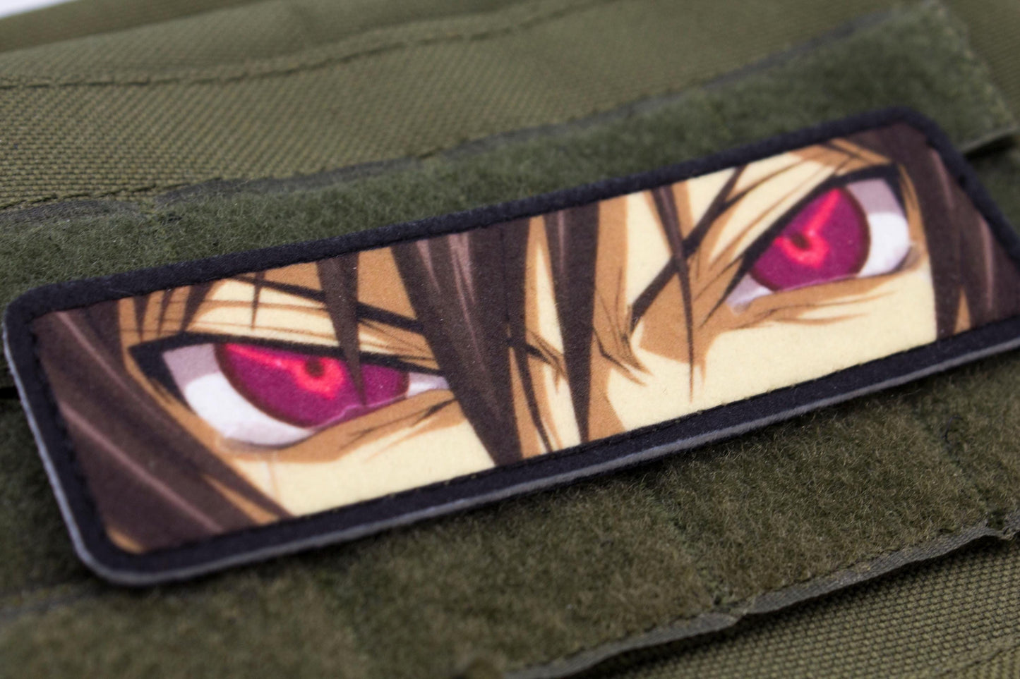 Lelouch Lamperouge eyes Code geass anime hook and loop patch