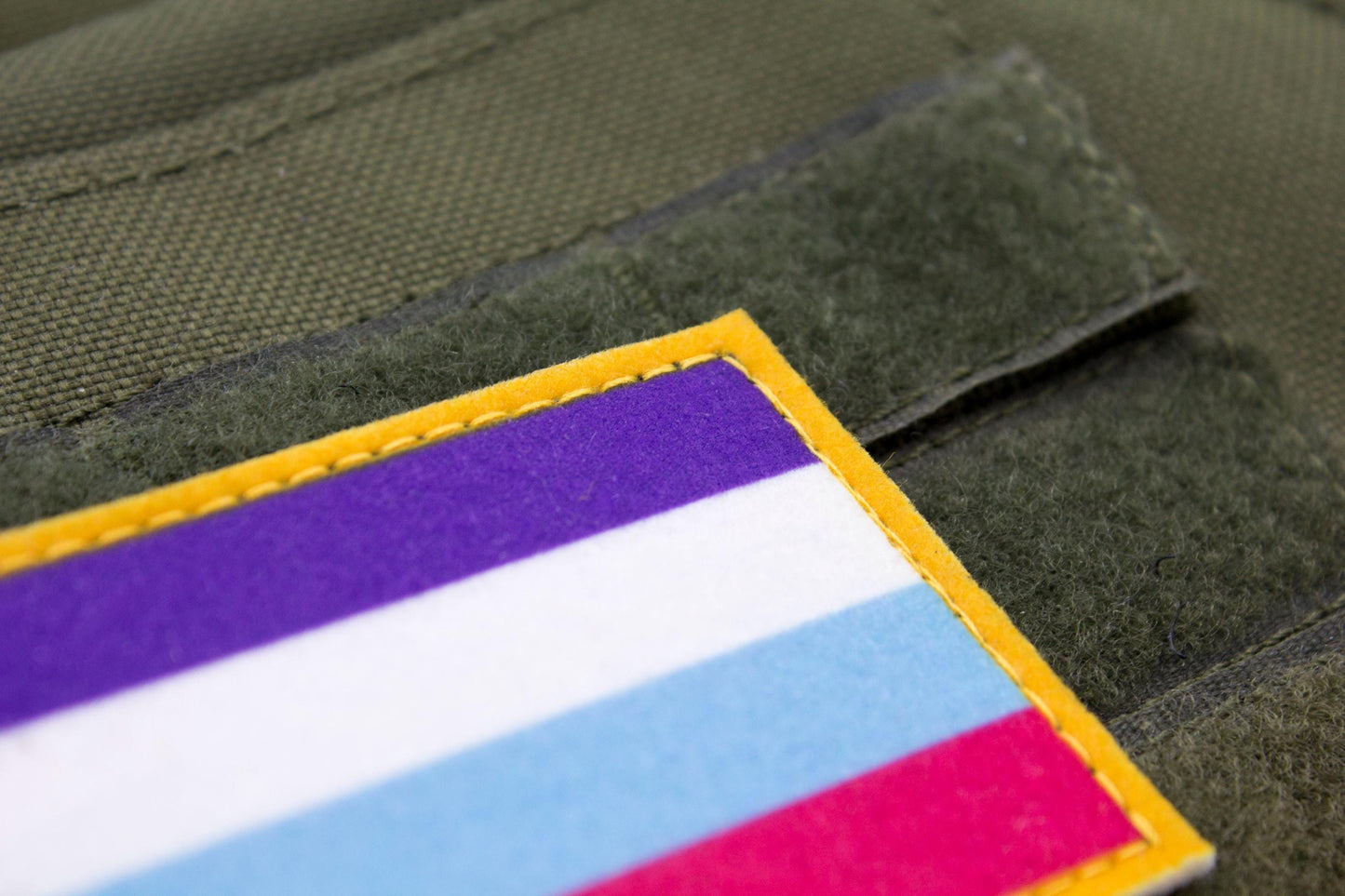 Multisexuality LGBT flag hook and loop patch