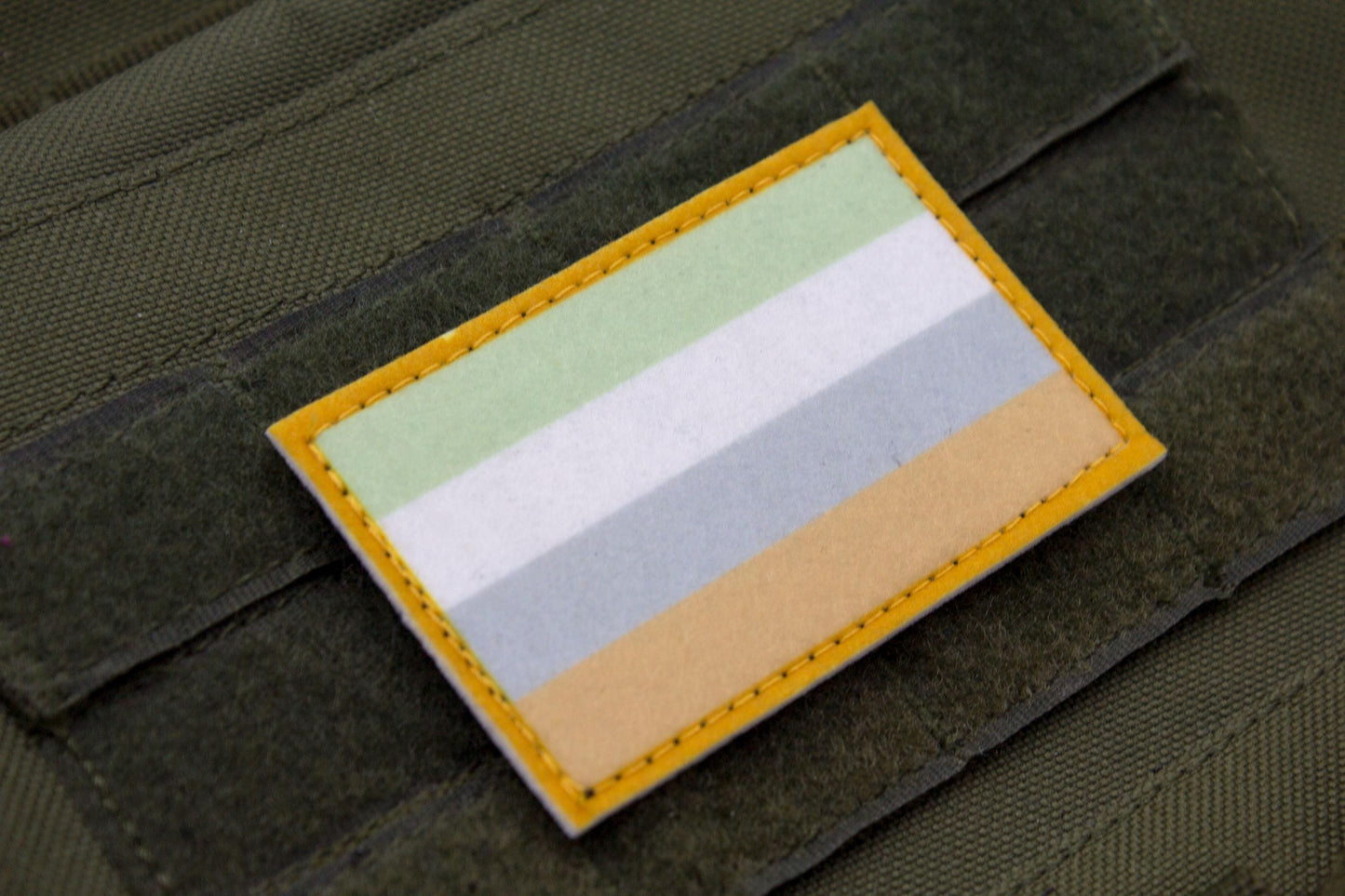 Unlabeled flag hook and loop patch