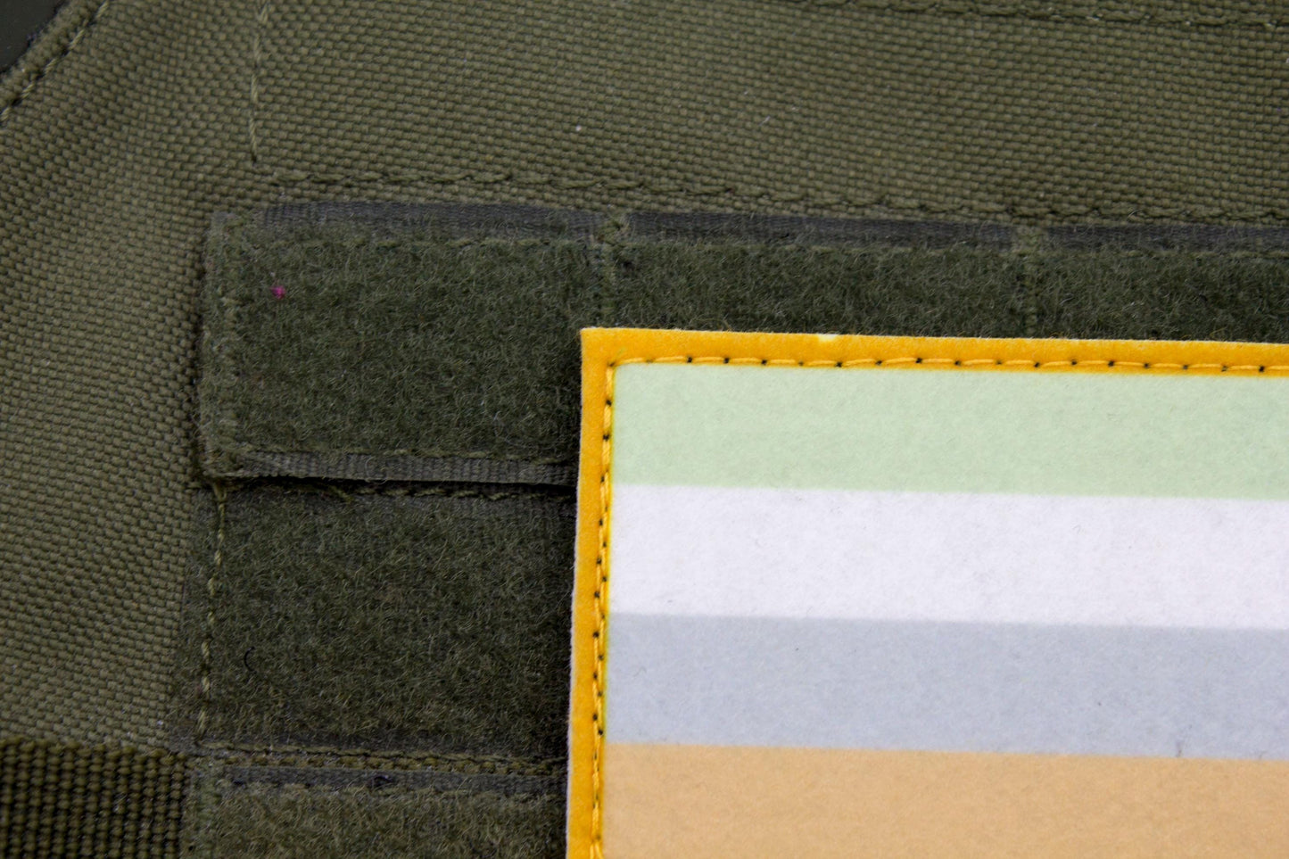 Unlabeled flag hook and loop patch