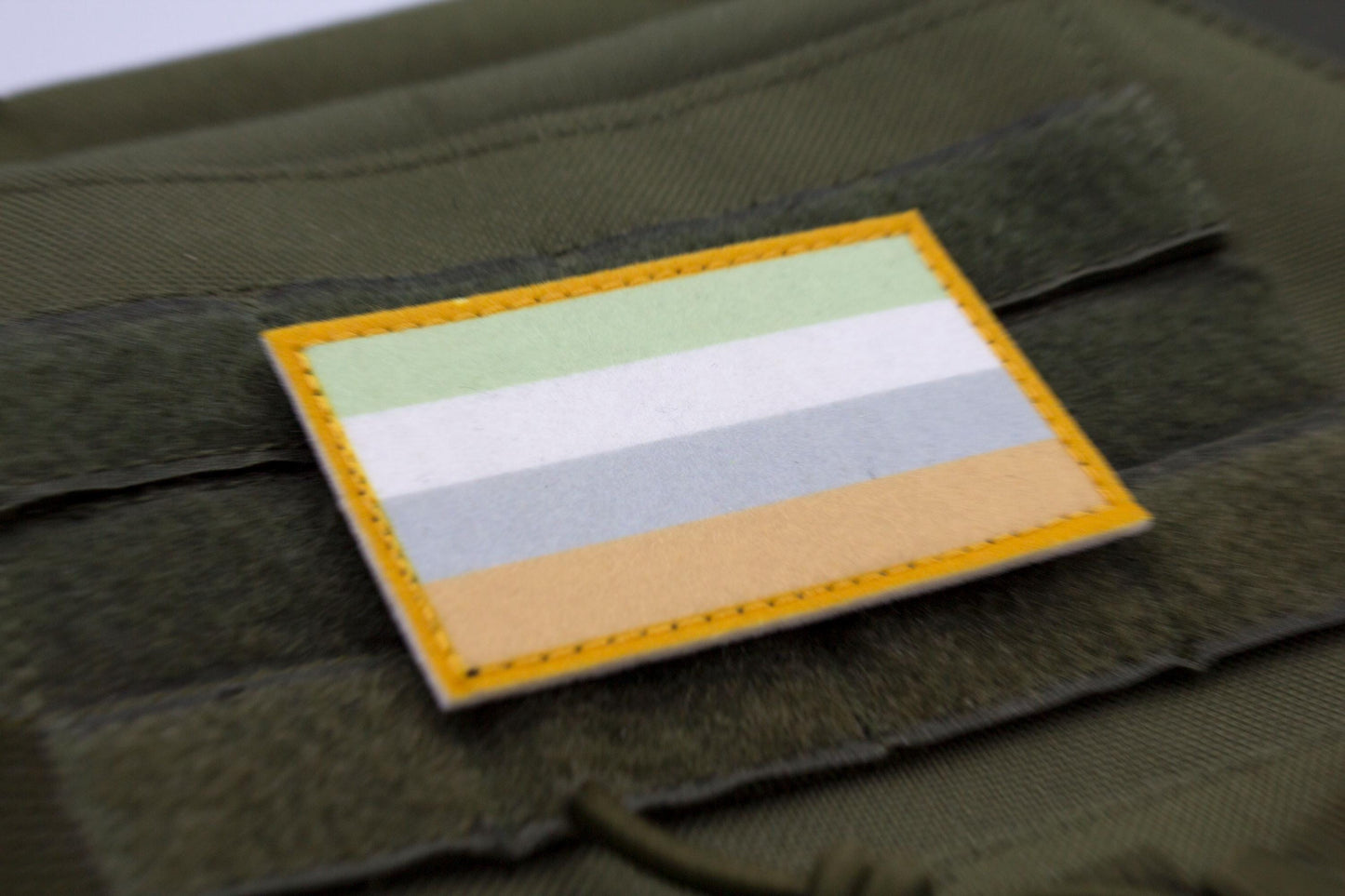 Unlabeled flag hook and loop patch