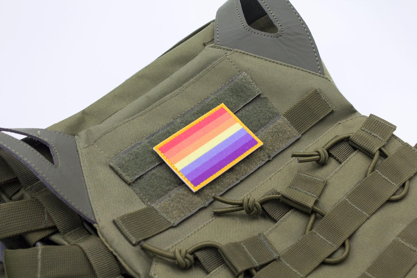 Xenogender flag hook and loop patch