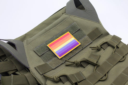 Xenogender flag hook and loop patch