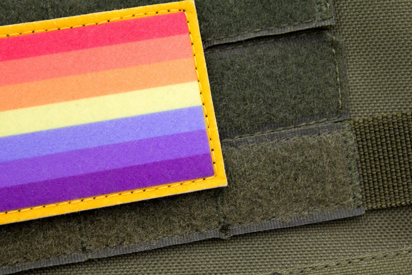 Xenogender flag hook and loop patch