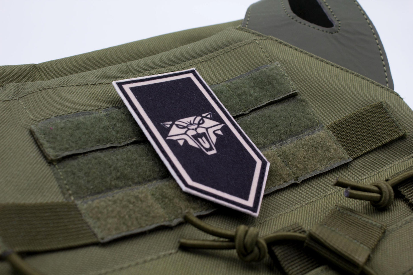 The Witcher Cat School cosplay hook and loop patch