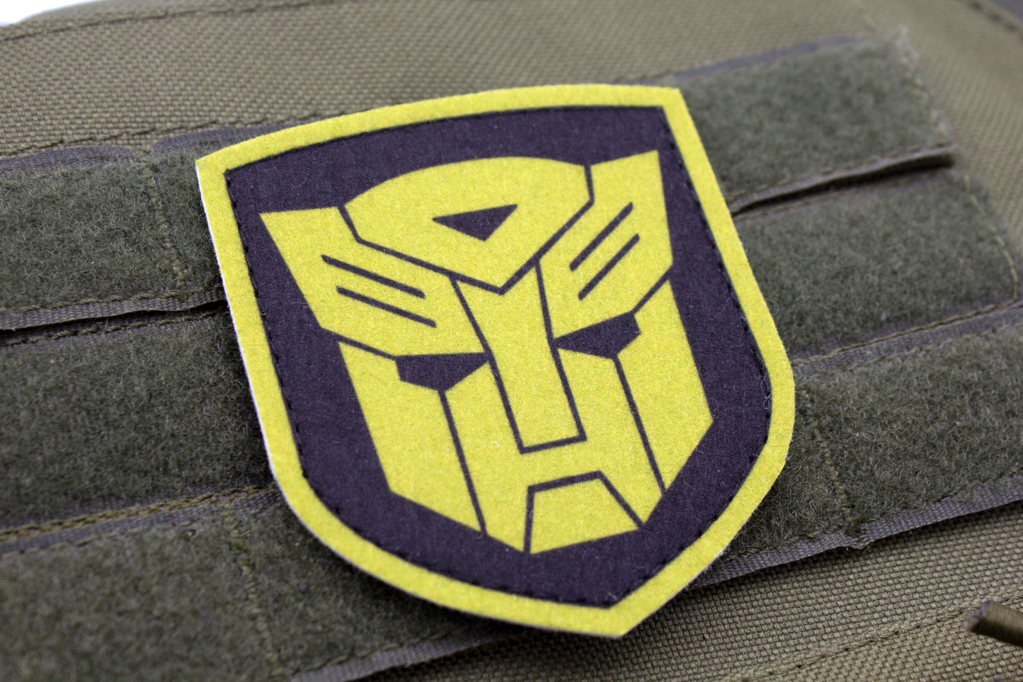 Autobot Transformers hook and loop morale patch Parody Fan Art