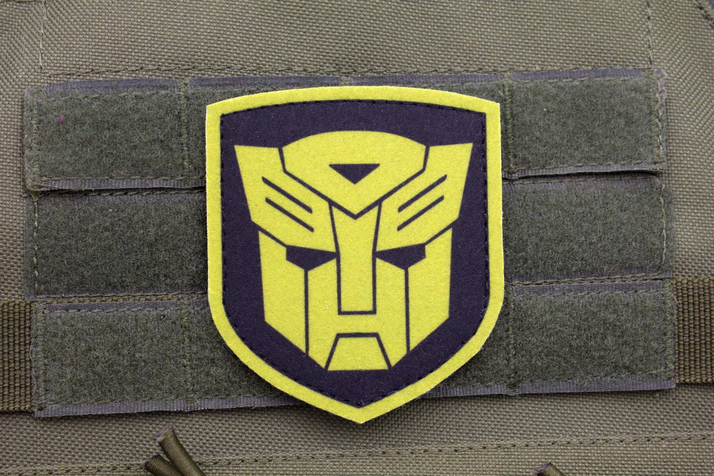 Autobot Transformers hook and loop morale patch Parody Fan Art