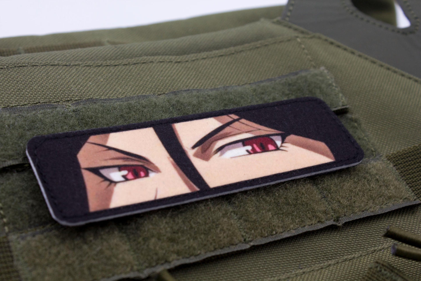 Lust eyes Fullmetal Alchemist anime hook and loop patch