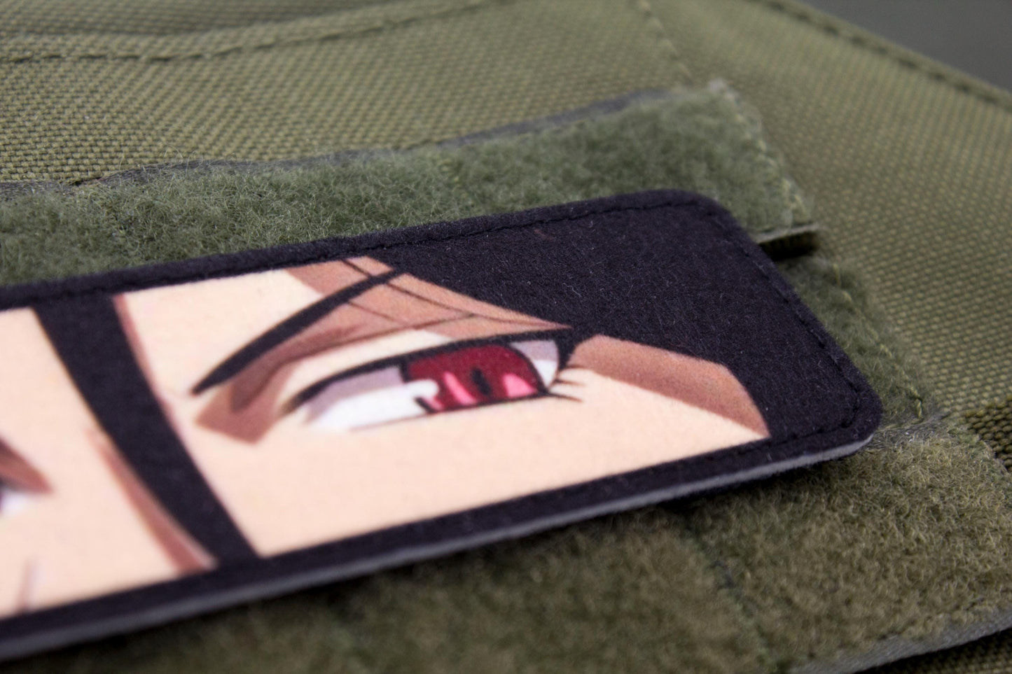 Lust eyes Fullmetal Alchemist anime hook and loop patch