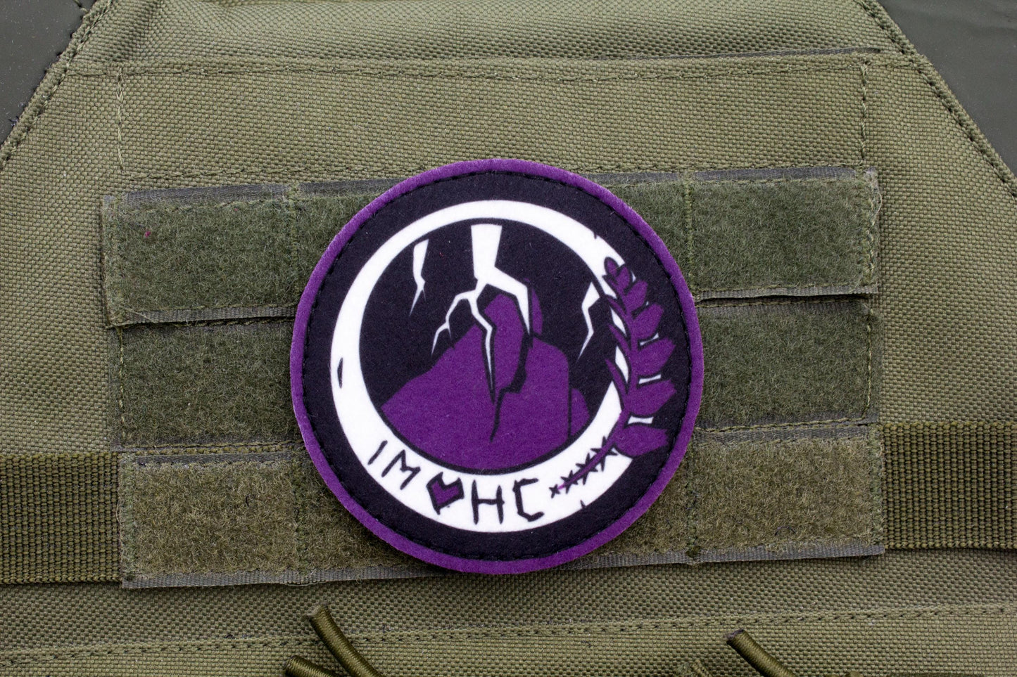 Heathcliff Limbus Company hook and loop patch 3″