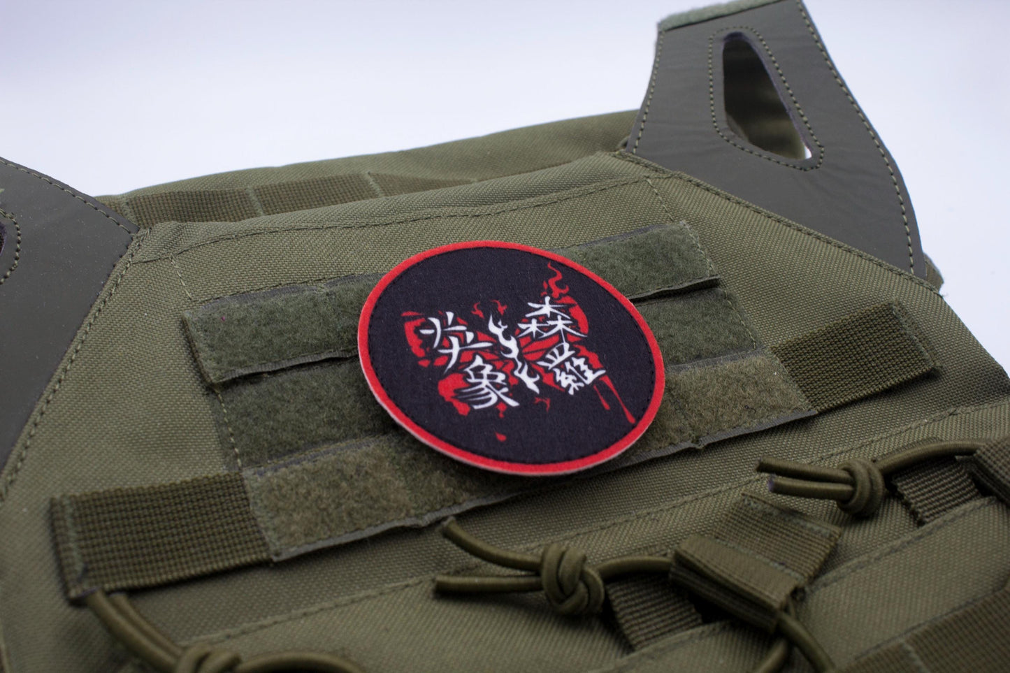 Ryoshu Limbus Company hook and loop patch 3″